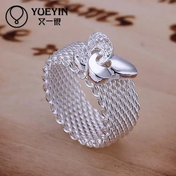 Free shipping Whosales Fahion Ring Jewelry R071 925 Silver plated new design finger ring | Украшения и аксессуары