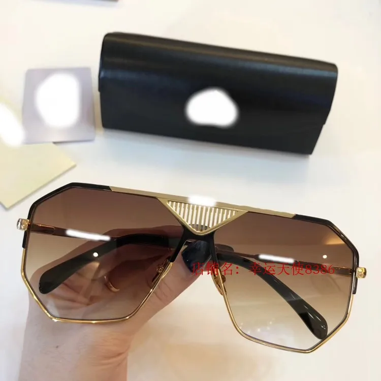 luxury Runway sunglasses men brand designer sun glasses for women Carter glasses B07112 - Цвет линз: 3