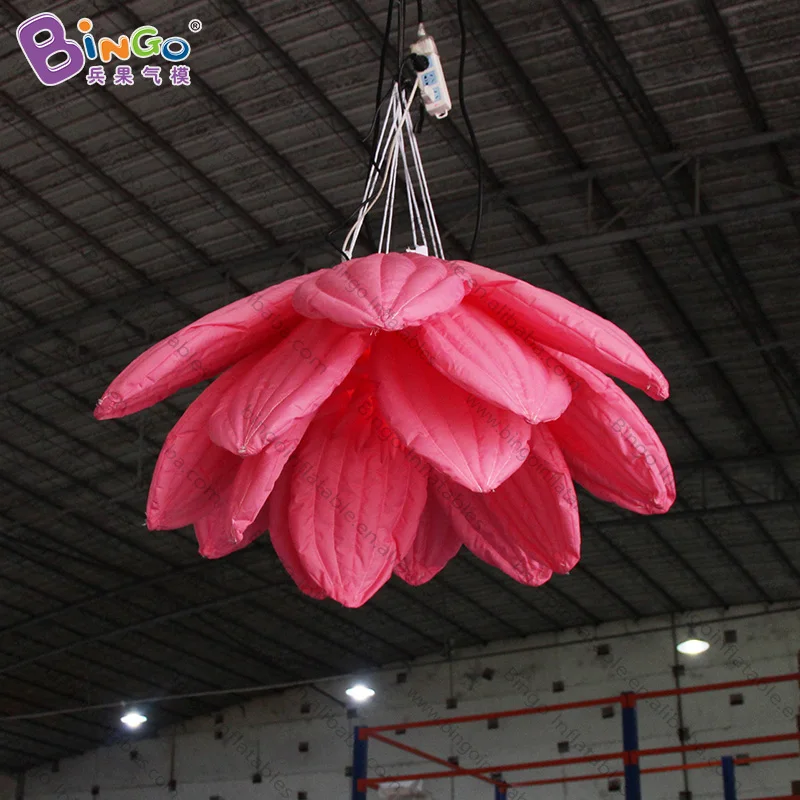 Personalized 1.5X1.5 meters inflatable red flower / wedding led toys | Игрушки и хобби
