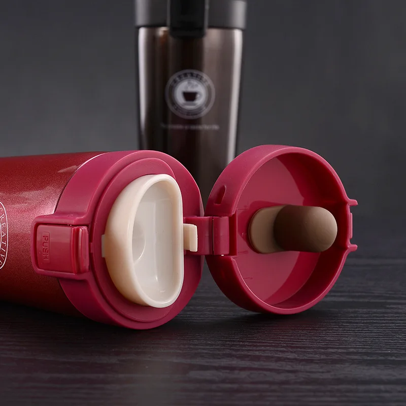 Нержавеющая сталь термос кофейная кружка BPA-Free термос, вакуумная Изолированная бутылка для воды, двойные стенки кофейные кружки