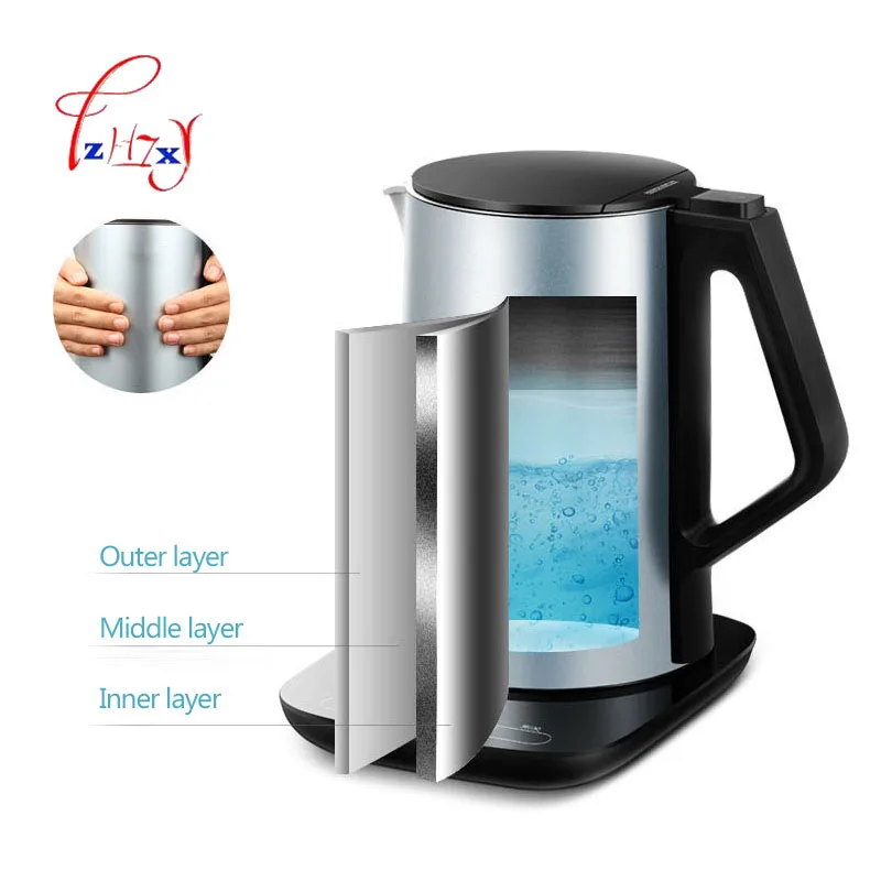 Интеллектуальный WIFI Электрический чайник с горячей изоляцией из нержавеющей