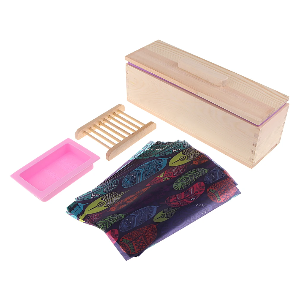 Наборы инструментов для мыла-форма в виде булочек с двумя отверстиями деревянной