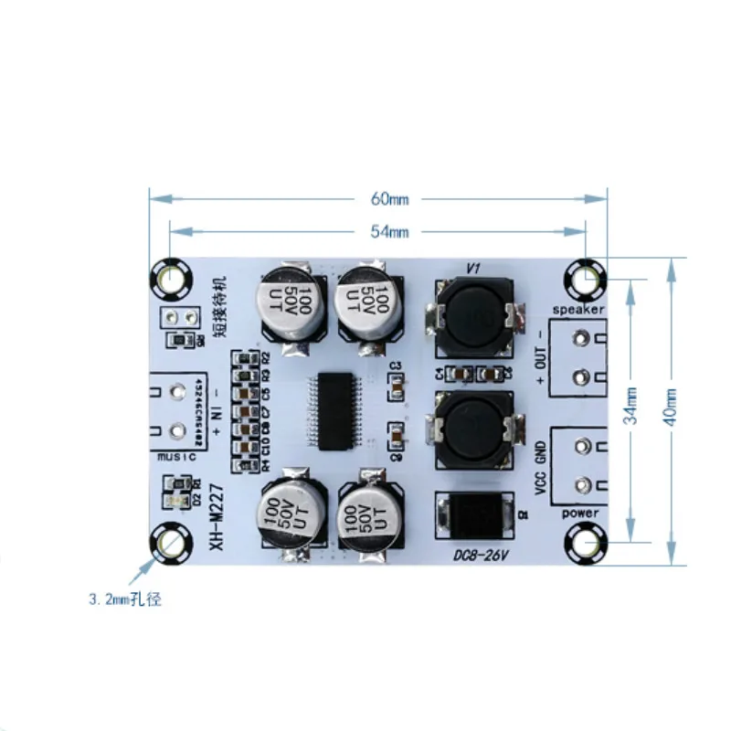 Aiyima усилители Audio доска Amplificador моно аудио цифровой Мощность усилитель TPA3110D2 чип