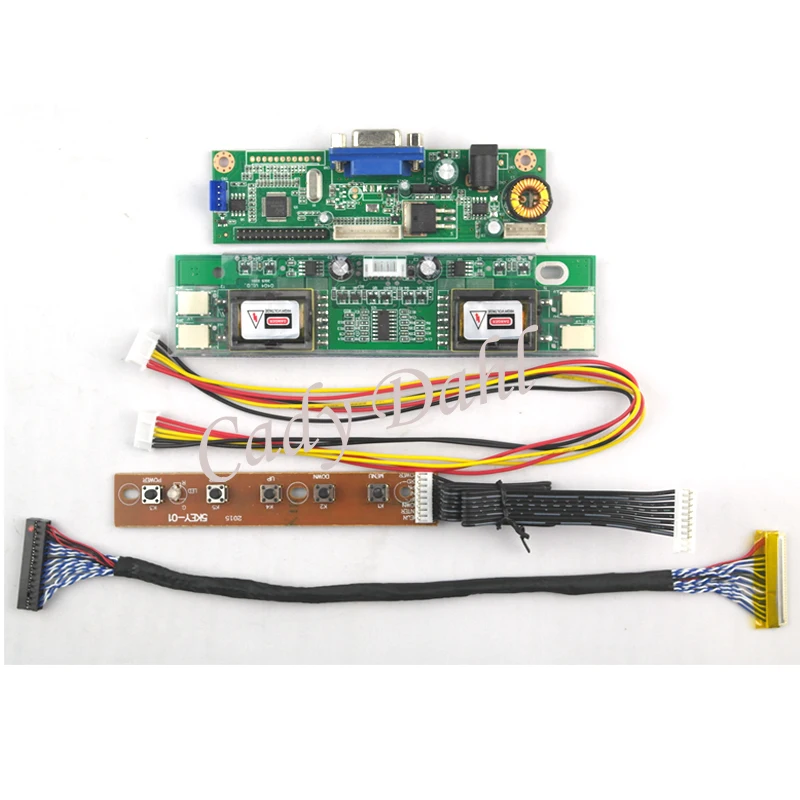 Модуль платы контроллера для ЖК дисплея VGA M190Z1 L01 M220Z1 L06 LM201WE3 TLF1 TLL2 1680x1050 2ch 8 бит 30