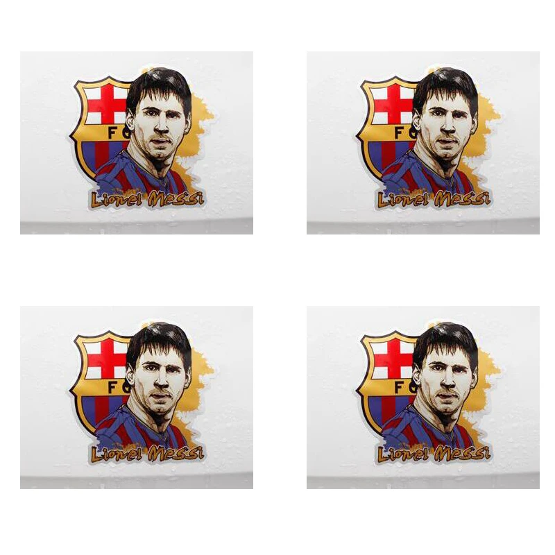 

4PCS Car Stickers Car Styling Decor Football Sports Reflective Decorative Art Car Accessories Sticker