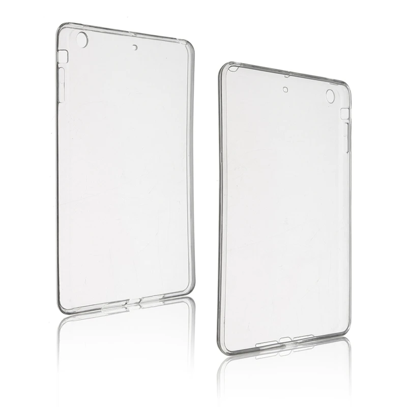 Мягкий ТПУ для iPad Mini 1 2 3 крышка, силиконовый чехол Прозрачный для мини-Обложка для iPad чехол планшет 7,9 дюймов чехол для iPad Mini