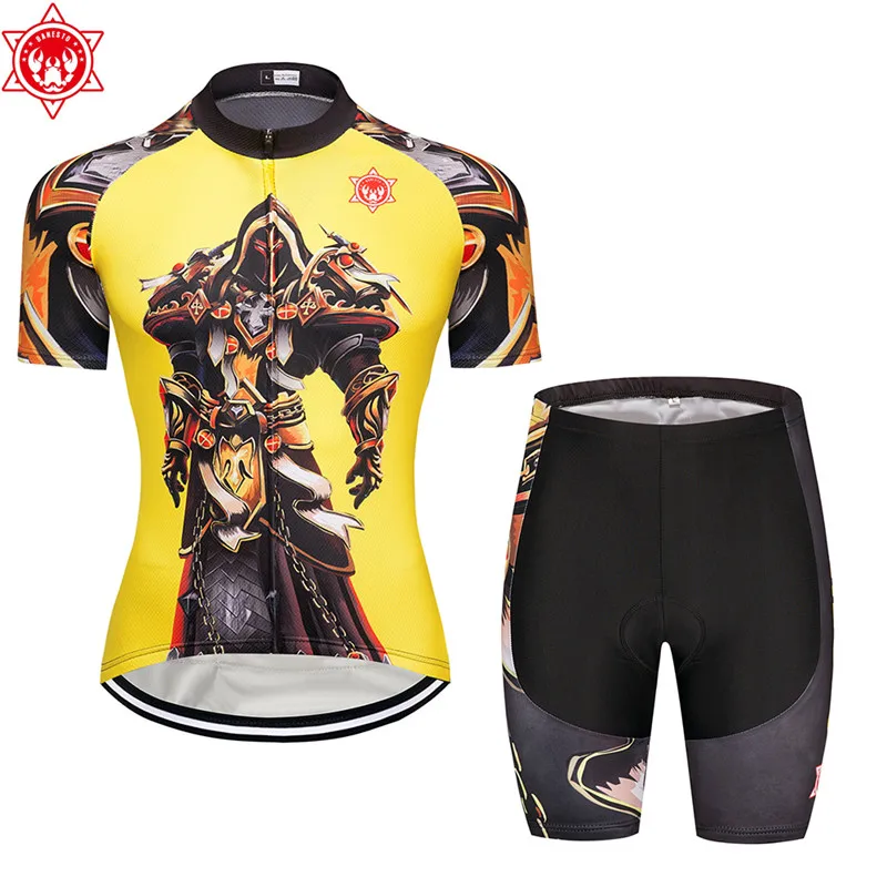 

Vanity of the king 2018 Hot Sale Pro Cycling Jersey Clothing / MTB Road Team Riding Breathing Ropa Ciclismo 9D