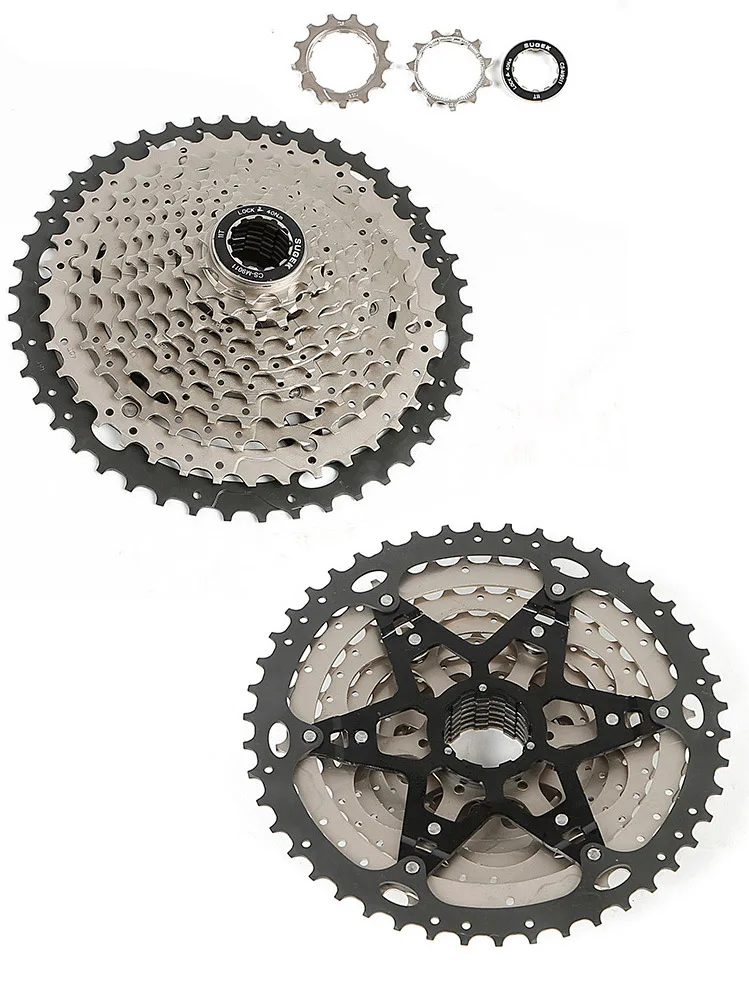 Freewheel для MTB XC внедорожный маховик Звездочка 11-46T кассета Профессиональный скалолазание 22s 33s скорость полый никелированный хром