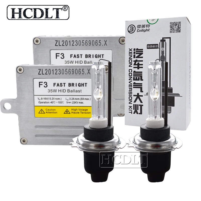 HCDLT AC 35 Вт F3 Быстрый старт HID ксеноновый конверсионный комплект DLT F3T тонкий