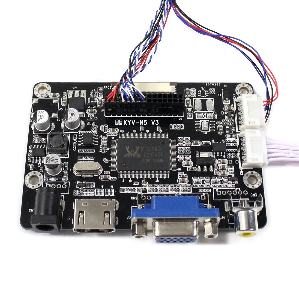 Плата контроллера H DMI + VGA AV LCD для ЖК-экрана 10 1 дюймов 1024x600 HSD101PFW2 B101AW06 LP101WSA |