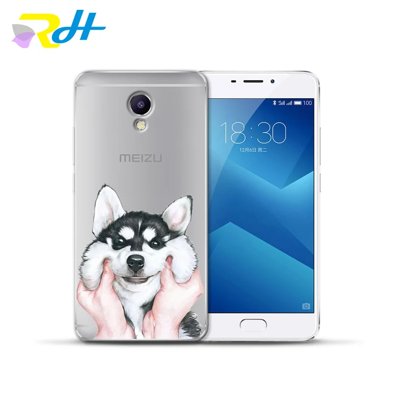 Чехол Etui для Meizu U10 U20 M5 Note M5C M3C Pro 6 M3S Max M5S M6 M3 Модный чехол с милыми