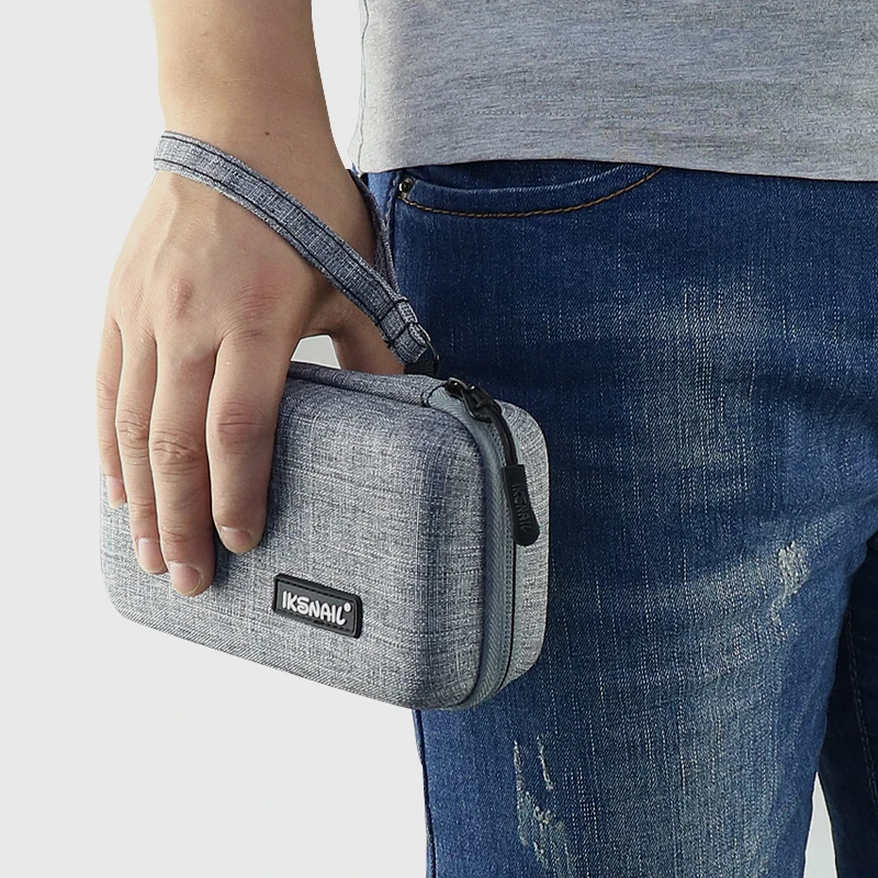 Shellnail Power Bank Storage Case Travel Bag Mobile Phone Device USB Cable Data Earphone Inserted Digital |