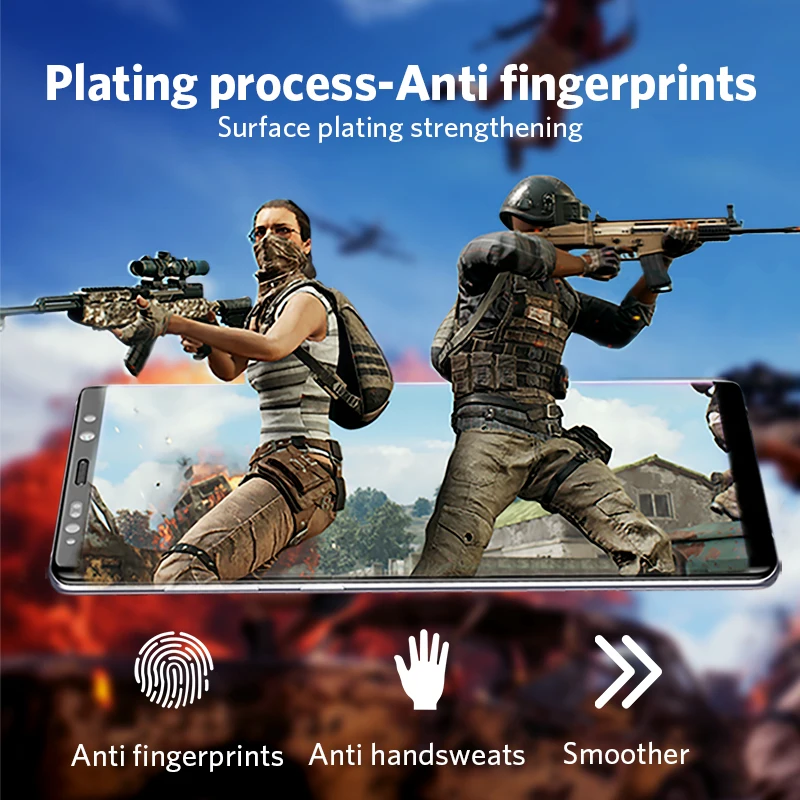 Benks X PRO + Защитная пленка из закаленного стекла 0 3 мм HD защита экрана изогнутая