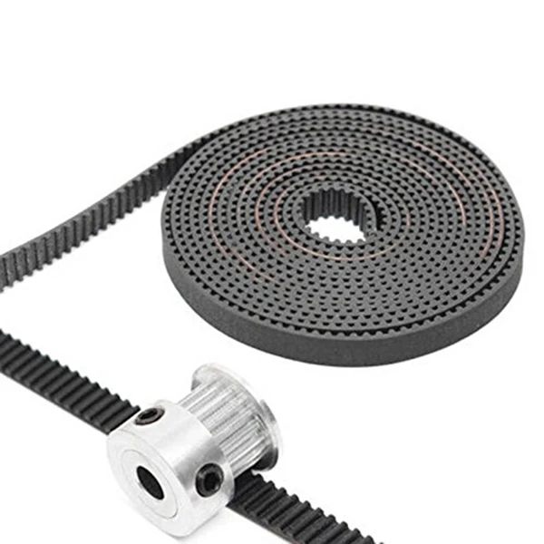 5 метров GT2 Ширина ремня ГРМ 6 мм подходит для RepRap Mendel Rostock Prusa 6mm ремень|Детали и