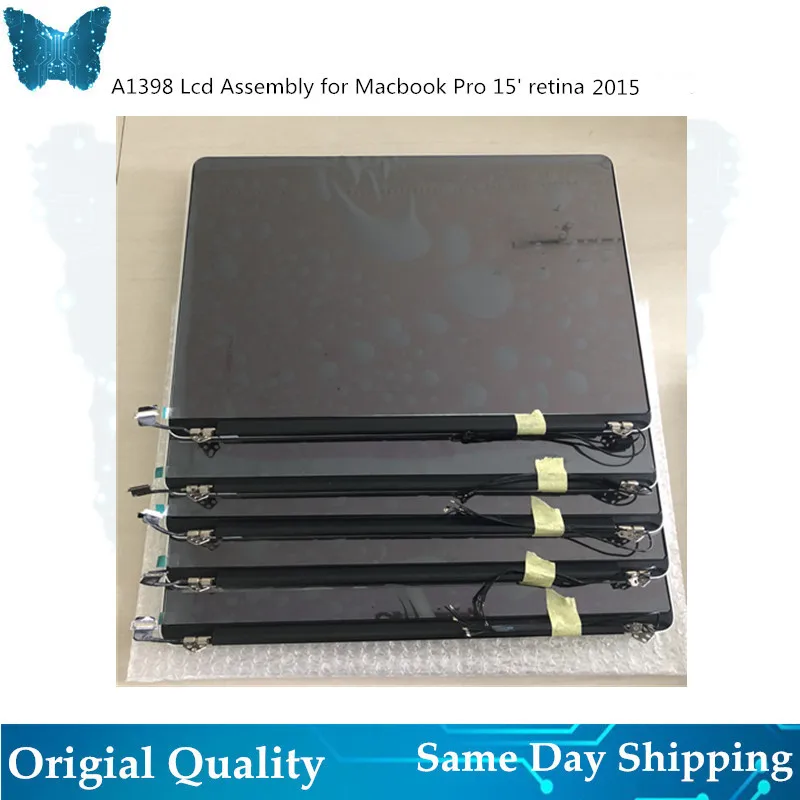 Новый ЖК экран A1398 в сборе для Macbook pro Retina 15 'Полный дисплей 2015 EMC2909 EMC2910 MJLQ2