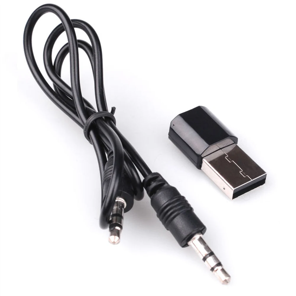 3,5 мм 2,4 ГГц DC 5 В USB интерфейс беспроводной Bluetooth приемник AUX/аудио стерео музыкальный адаптер для автомобиля дома