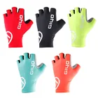 Женские и мужские велосипедные перчатки Giyo, гелевые перчатки на полпальца для езды на велосипеде и гонок, для лета