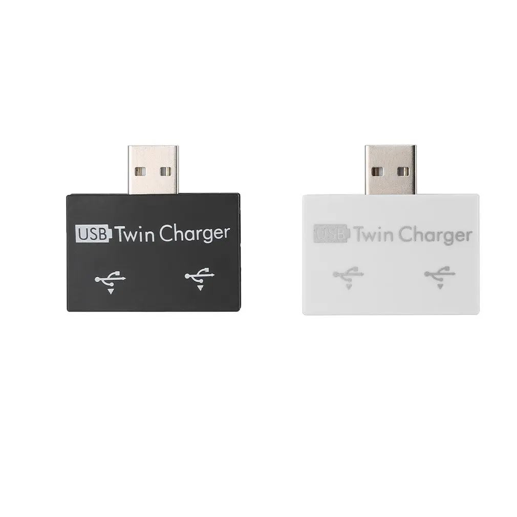 Мини usb-хаб на 2 порта зарядное устройство концентратор адаптер Горячая Продажа