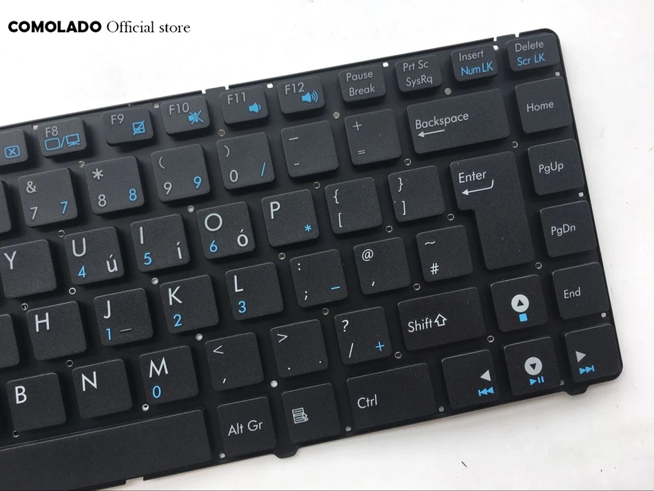 Британская клавиатура для ASUS K46 K46CA K46CB K46CM S46C черный без рамки ноутбук британская
