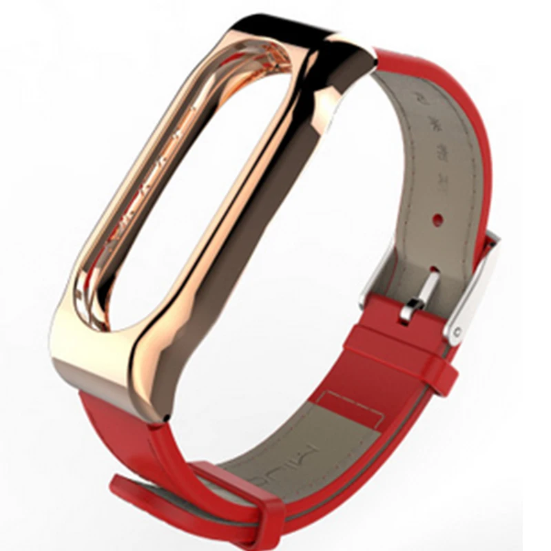 Ремешок Mijobs из искусственной кожи Miband 2 ремешок mi band на запястье умный браслет