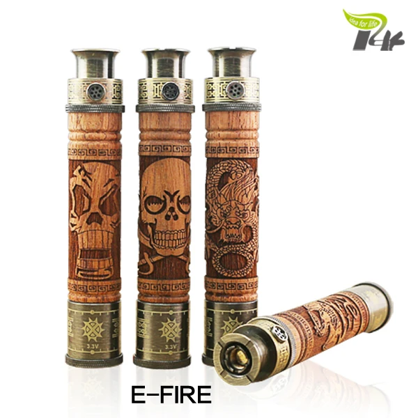 Новый 2014 деревянный электронная сигарета испаритель vape ручка для механических mod