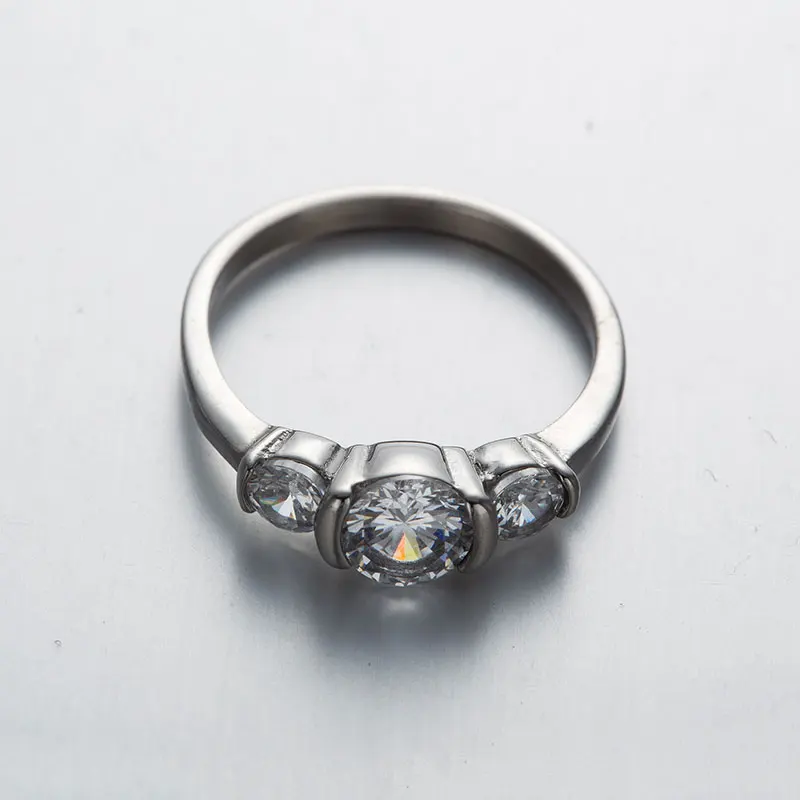 Женское кольцо из нержавеющей стали WAWFROK нежные обручальные кольца 316L с