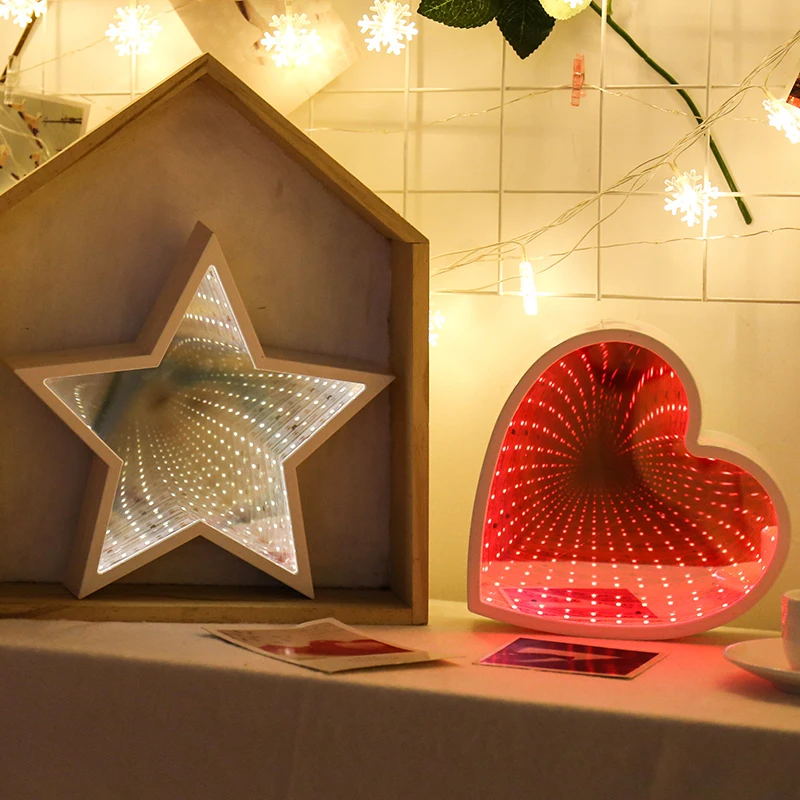 

Led облако звезда ночные светильники 3D Luminaria сердце ананас туннельная лампа ночник шатер новинка подарок игрушки для спальни декор для детей