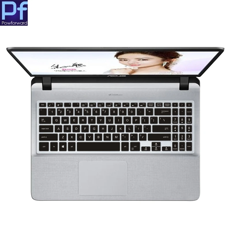 Силиконовая клавиатура для ноутбука кожного покрова для Asus VivoBook 15 YX560U Y5000 X507 X507U X507UA X507UB X507UD x560ud X560 15,6 дюймов