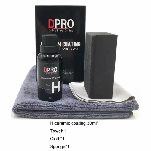 DPRO H 30ml DPRO 9H покрытие для краски автомобиля жидкое стекло нано керамика уход за краской автомобиля против царапин анти-грязный супер Гидрофобный для краски автомобиля - Цвет: DPRO H 30ml
