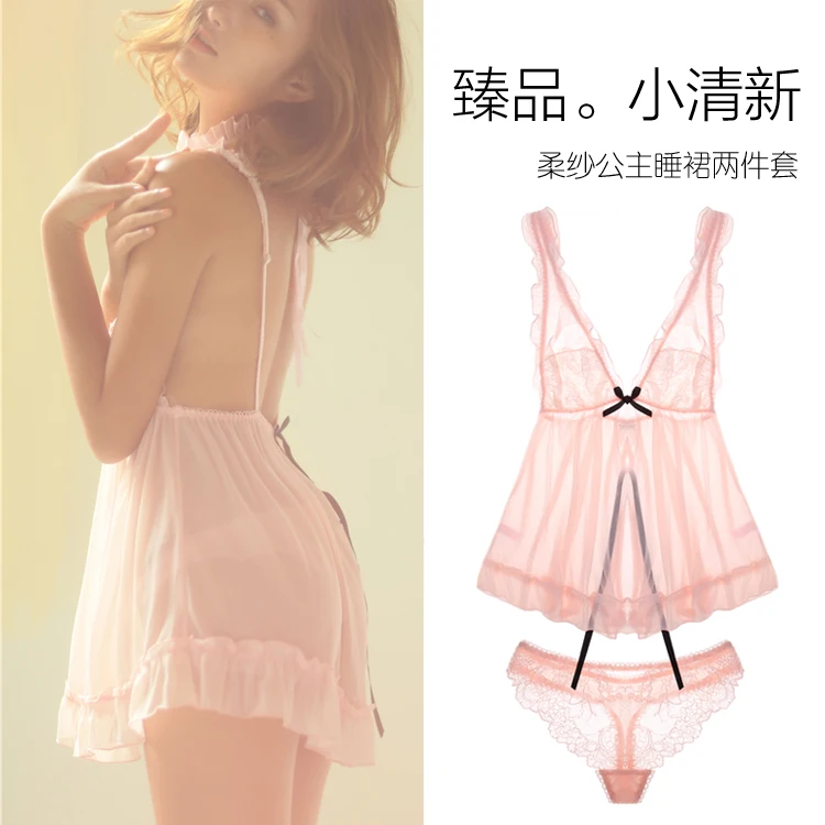 Высококачественная Сексуальная ночная рубашка принцессы с низким вырезом