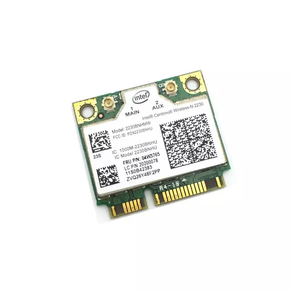 Для zenino беспроводной-N Intel 2230 беспроводной Bluetooth 4 0 Wifi N 300 M мини-карта pci-e 04w3765 для Y400