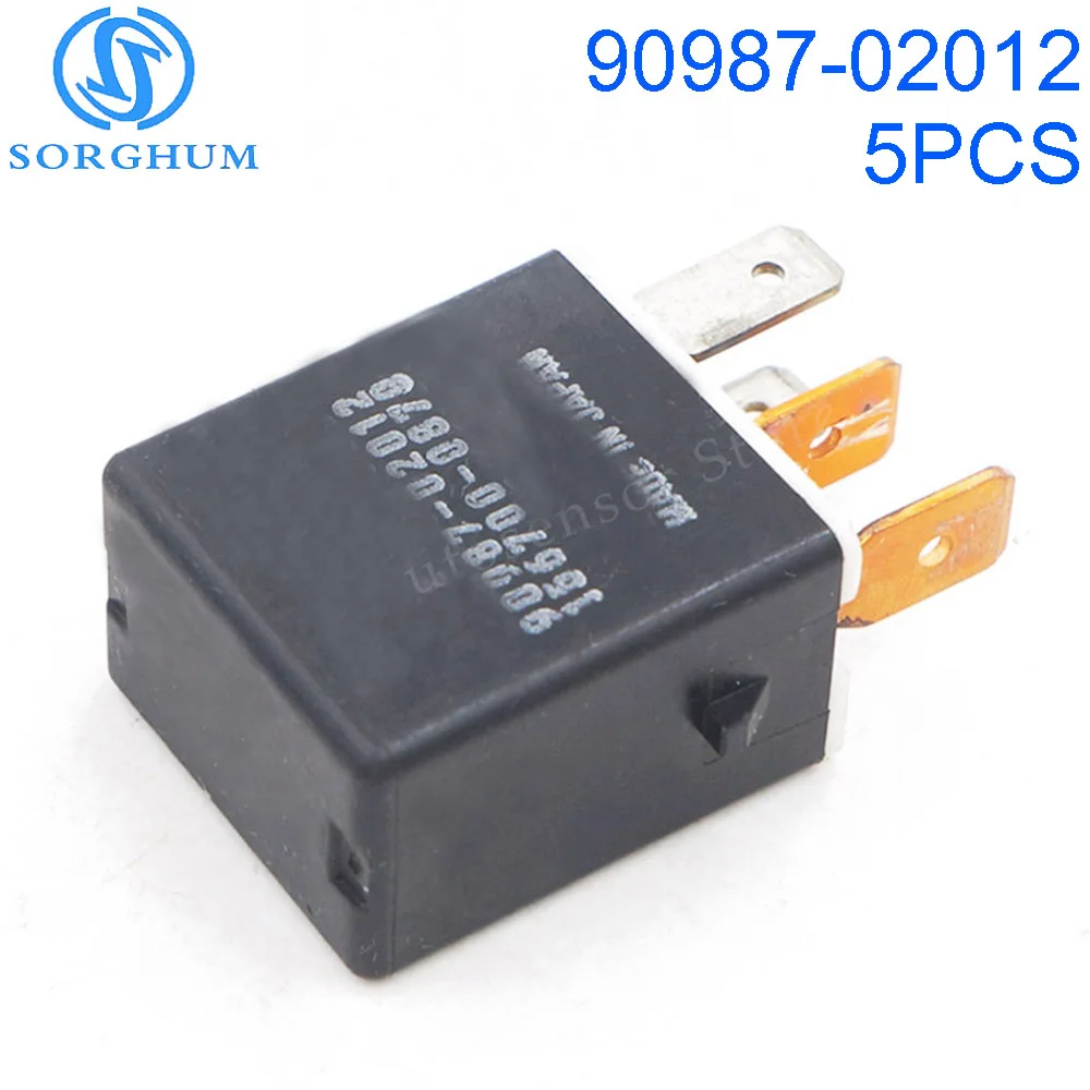 Реле для Toyota RAV4 COROLLA 4runner HILUX HIACE LAND CRUISER COASTER PREVIA CROWN PRIUS YARIS LEXUS ES300 5 шт. новинка 90987