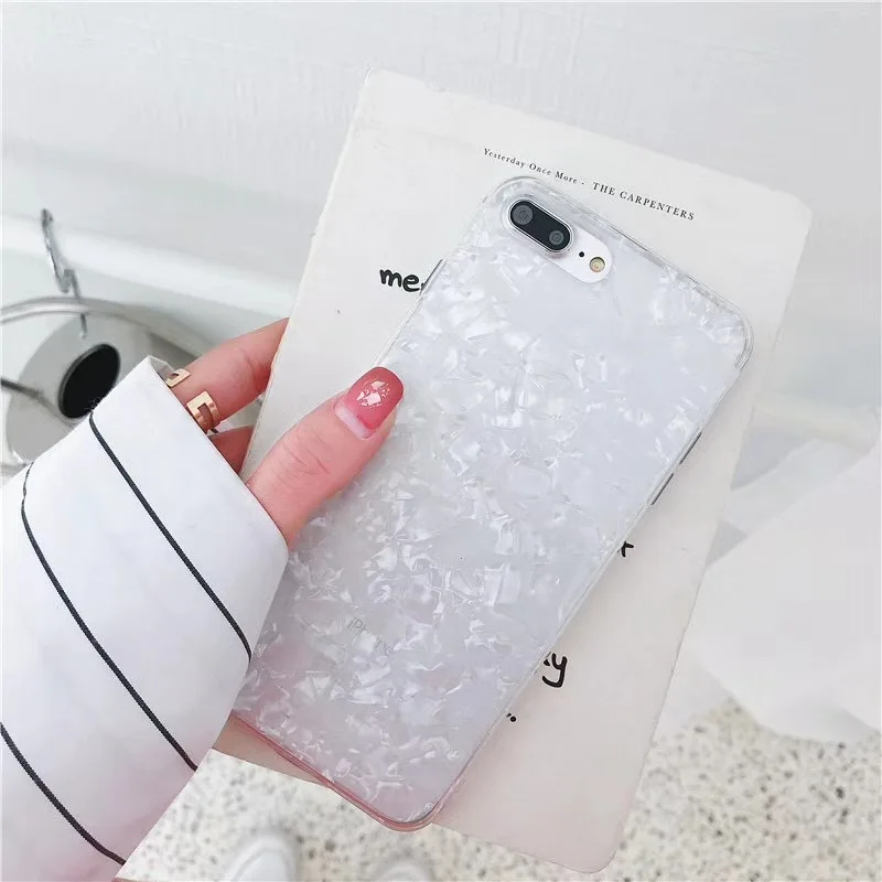 Роскошный Шикарный чехол NFH для iPhone 8 Plus мягкий силиконовый из ТПУ iPhone8 аксессуары