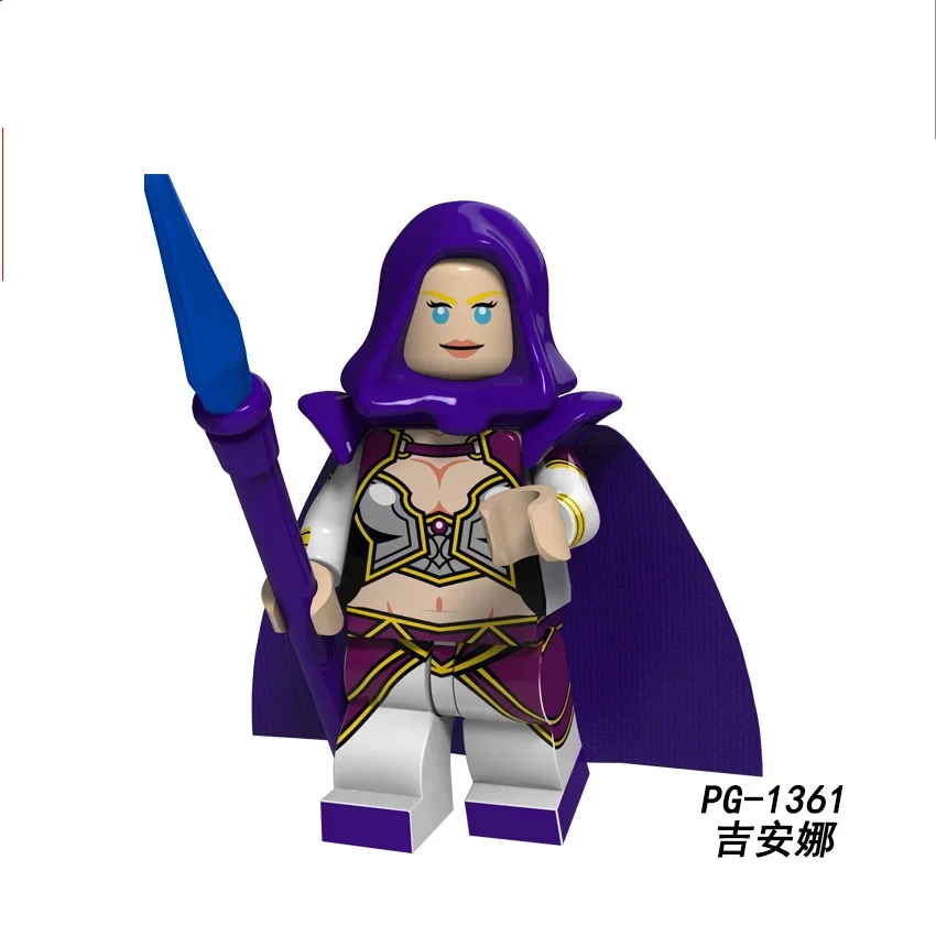 PG8165 Anduin Wrynn Jaina Rexxar Medivh Thrall Сильвана Ветрокрылая модель строительные блоки кирпичи Подарочные игрушки для детей
