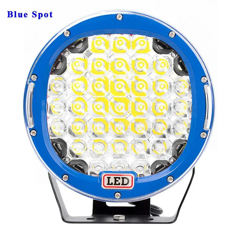 1pc Blue Spot VISORAK " 185 Вт внедорожный светодиодный рабочий светильник 4WD 4x4 SUV ATV светодиодный светильник для грузовика светодиодный светильник для автомобиля ATV 4WD 4x4 SUV Offroad - Цвет: 1pc Blue Spot