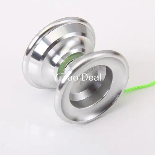 Новая версия Magic YoYo N6 серебристый алюминиевый Профессиональный шар йо-йо из