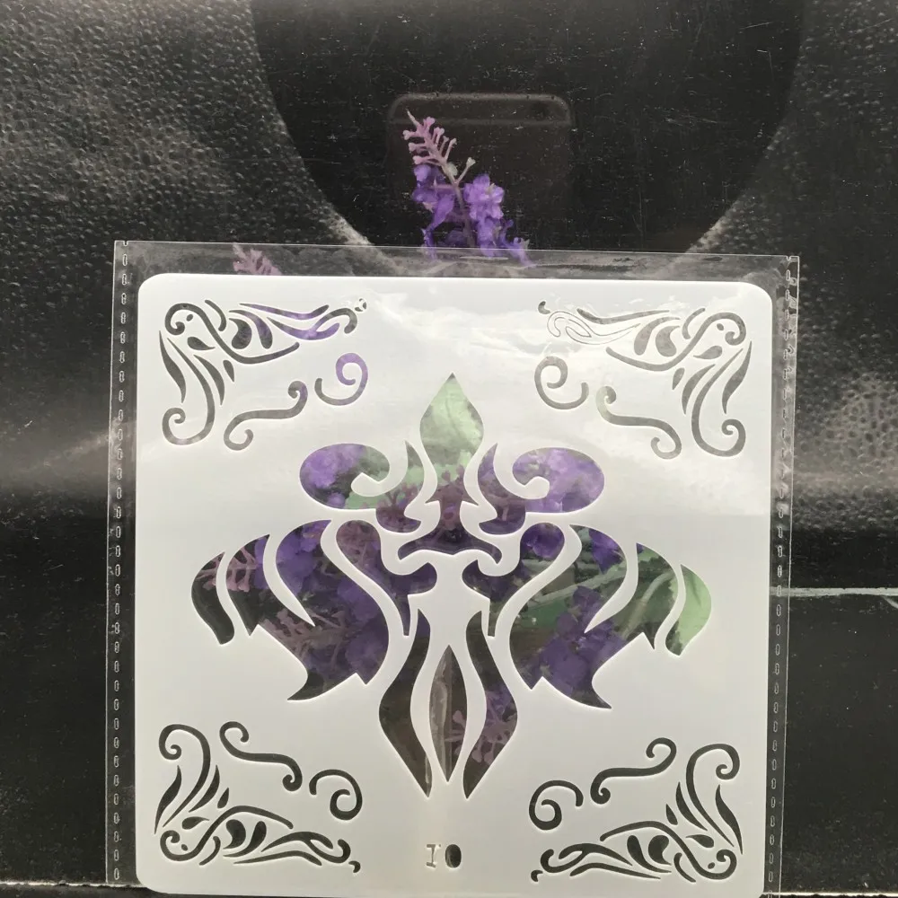 

13cm Frame Flower DIY Layering Stencils Wall Painting Scrapbook Coloring Embossing Album Decorative Card Template