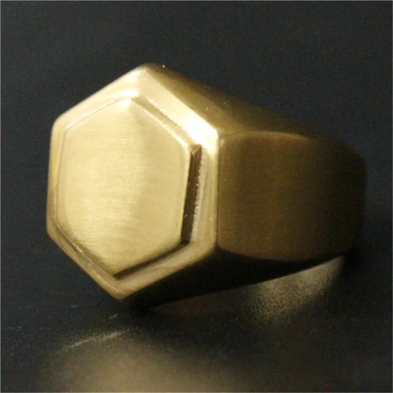 Кольцо в байкерском стиле из нержавеющей стали 316L модные вечерние кольца унисекс