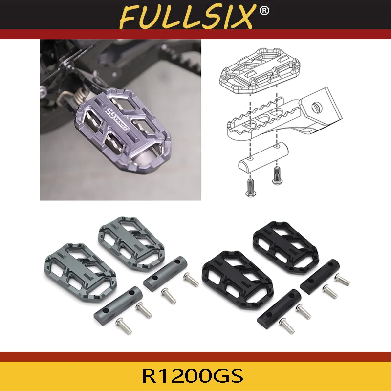 Мотоциклетная заготовка MX широкие подножки педали для BMW R1200GS R1200 GS R 1200 2013