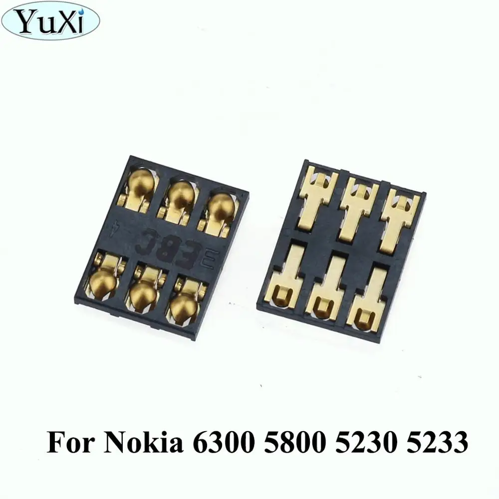Картридер для Sim карт YuXi 1/2/ 5 шт./лот Nokia 6300 5800 5230 Lumia 5233|Шлейфы мобильных телефонов| |