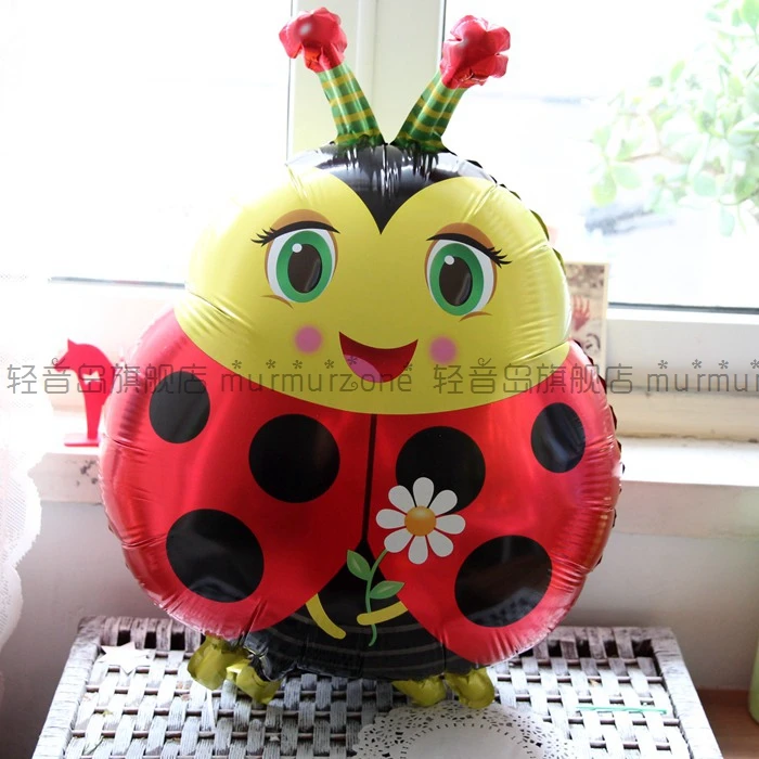 3 шт./лот новые милые животные формы Шарики multi Цвет Фольга вечерние Детские День