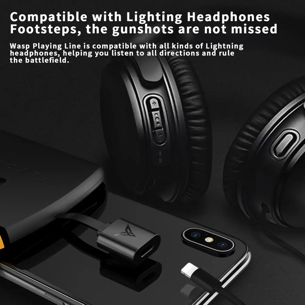 Flydidi Wasp Handle игровая линия для зарядки во время игры набор геймпадов Wee Blue Bee одна