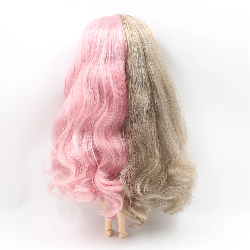 Кукла Blyth ICY DBS без челки Розовые Смешанные светильник коричневые волосы с
