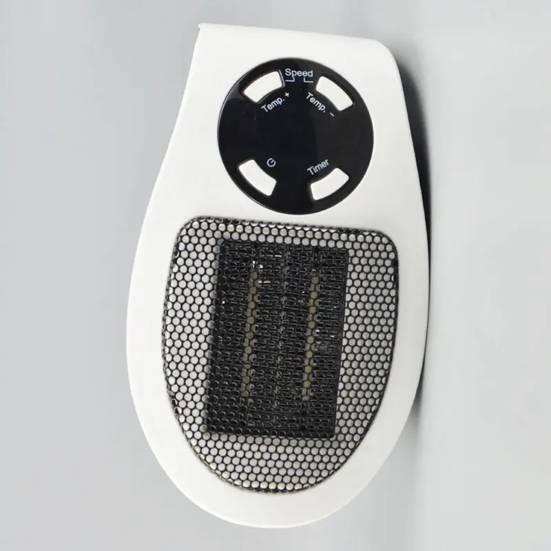 ЕС вилка 500 Вт Электрический обогреватель маленький вентилятор для обогрева