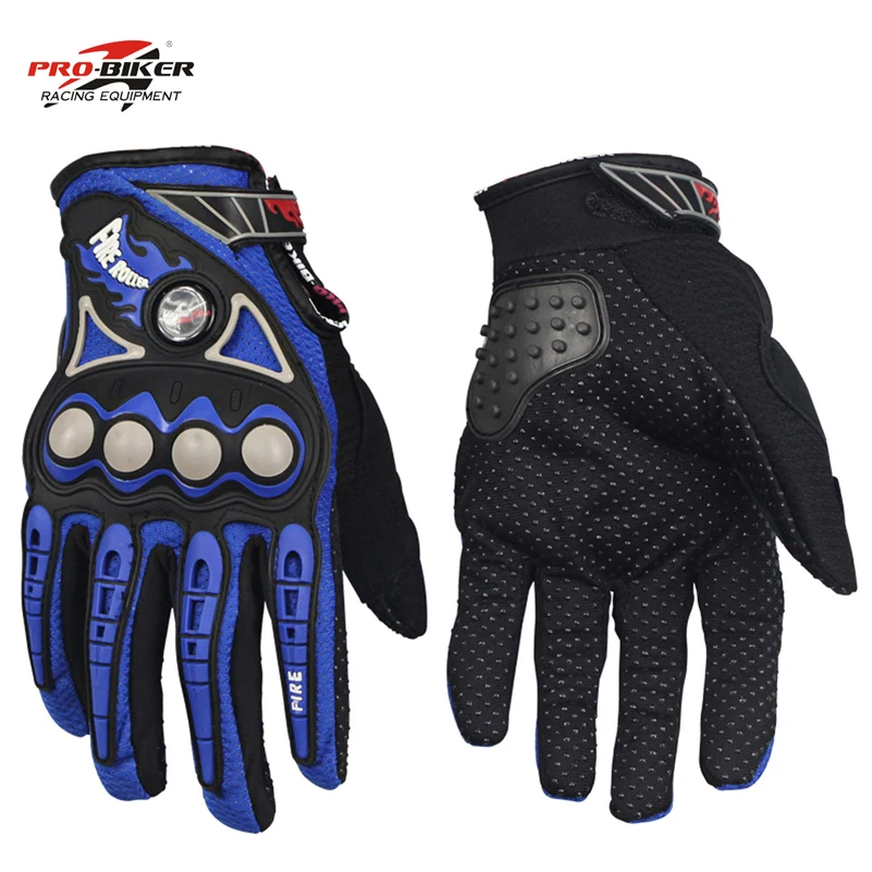Профессиональные байкерские мотоциклетные перчатки мужские велосипедные для