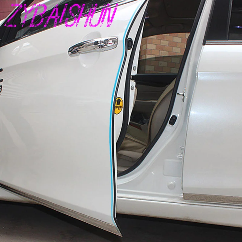 ZYBAISHUN 5 м Защита от царапин для автомобильной двери краев уплотнение Toyota Camry Corolla