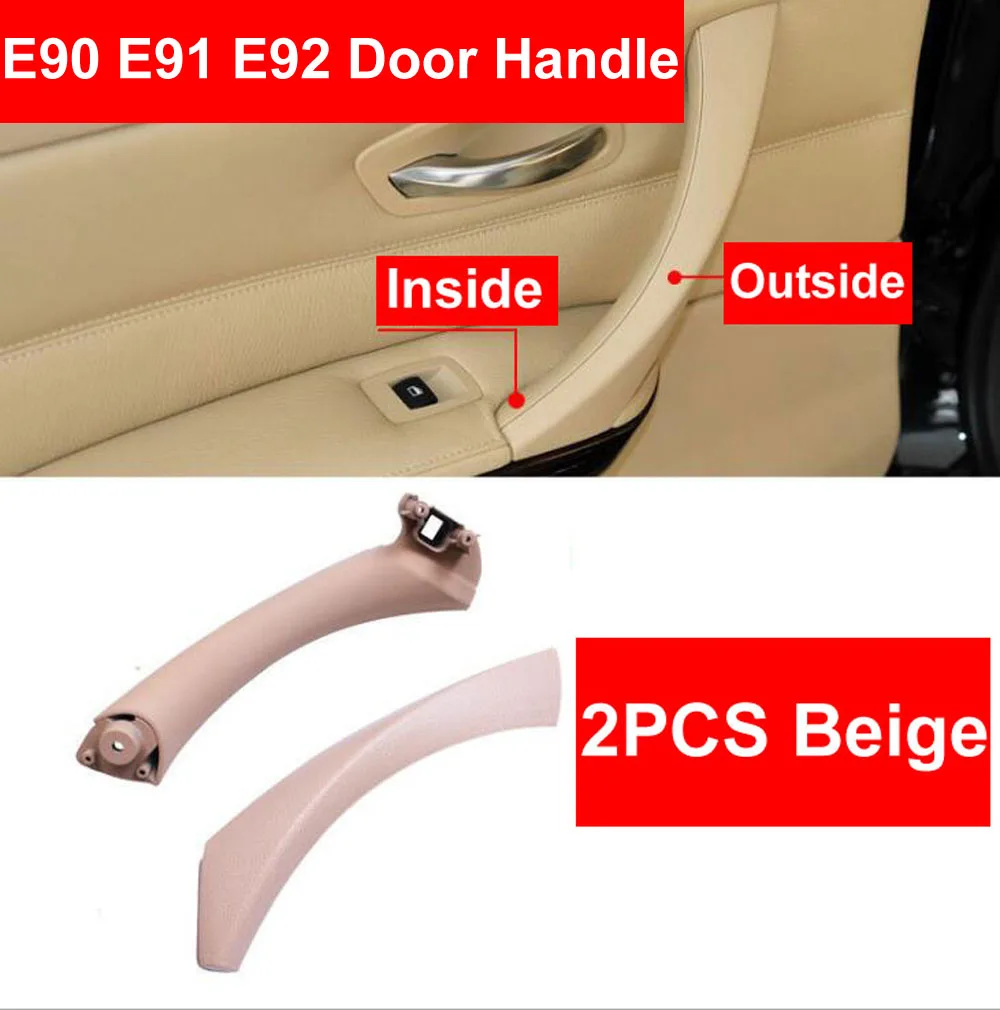 2 шт. внутренняя ручка RHD LHD для салона автомобиля панель двери Вытяжная Накладка