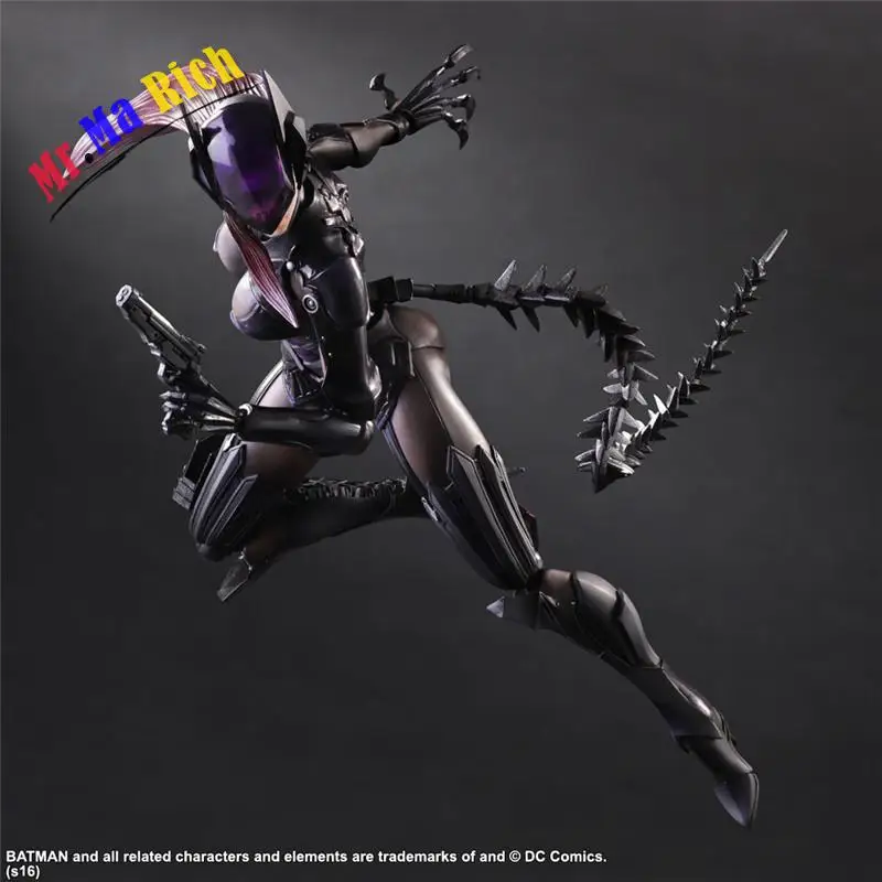 Playarts Kai Catwoman Селина Кайл Бэтмен Фигурка Brinquedos ПВХ фигурка Коллекционная модель