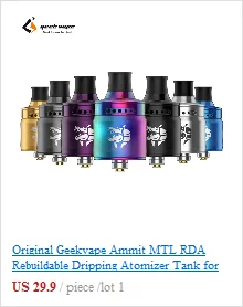 США склад Geekvape Aegis Legend комплект с Aero сетчатый бак 200 Вт выход с Aero Mesh спиральная электронная сигарета vape