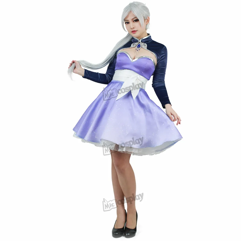 

Weiss Schnee Cosplay Short Dress Costume